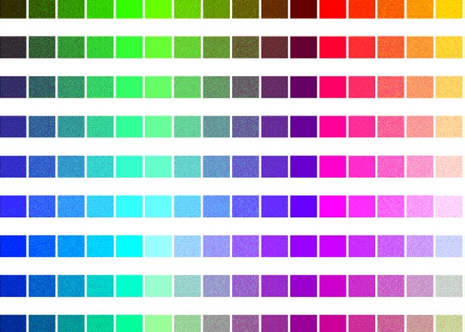Veja agora a tabela de cores html, cores html, cores hexadecimais, programando na internet